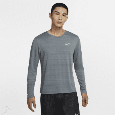 Nike mens running long sleeve best sale